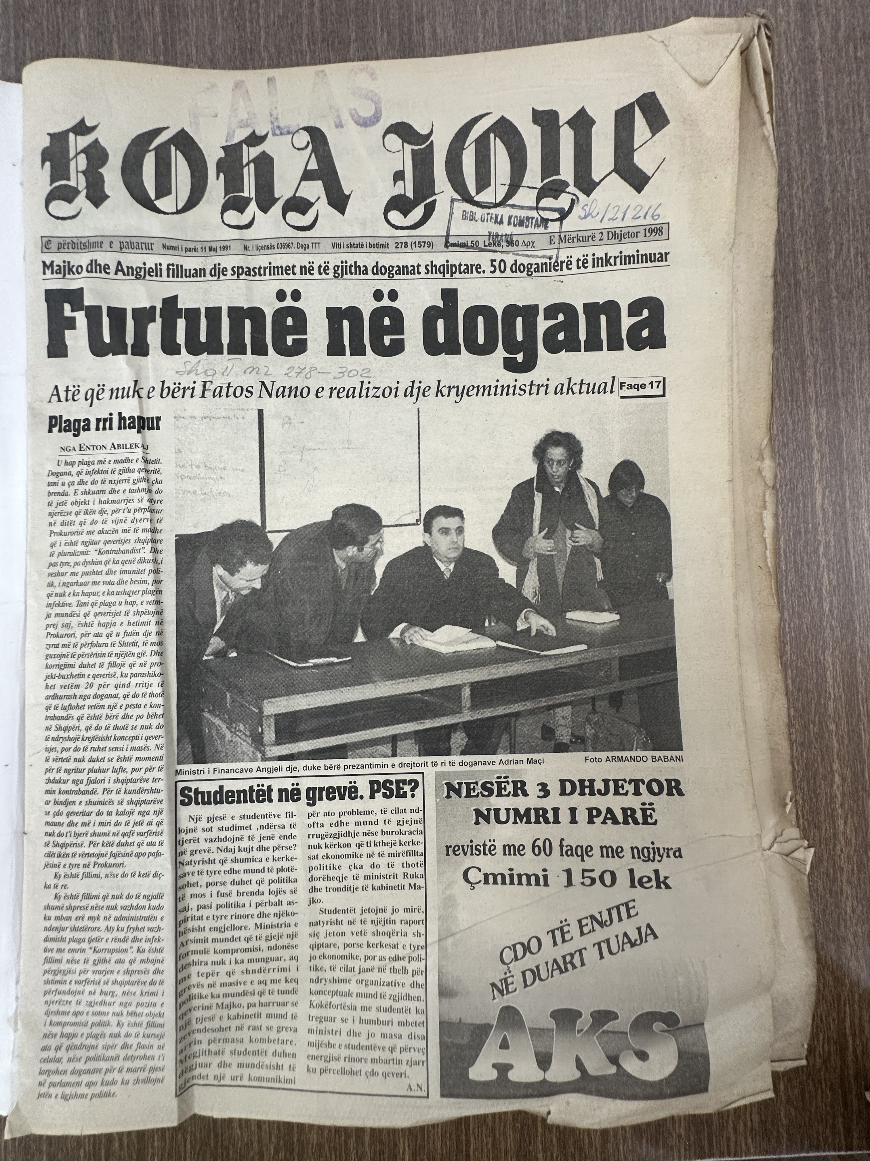 Koha Jonë 1998-12-02